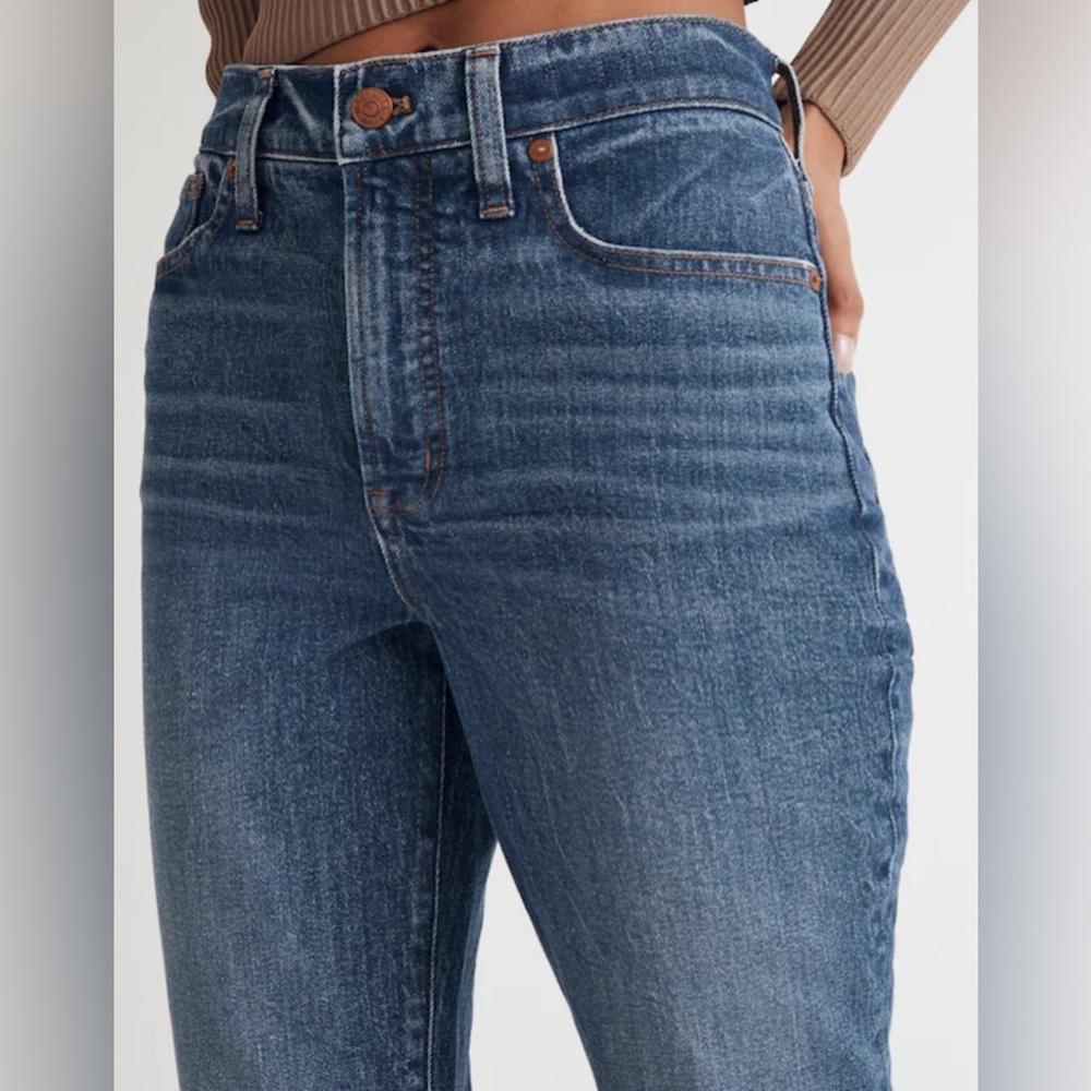 Madewell The Perfect Vintage Straight Jeans | Size 25 | Medium Blue